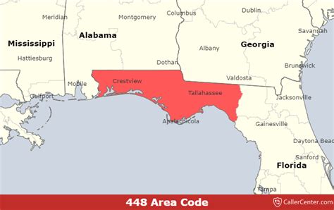 Area Code 448 Map Time Zone And Phone Lookup