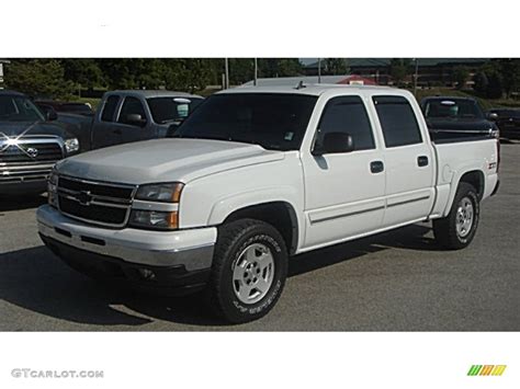 2006 Summit White Chevrolet Silverado 1500 Z71 Crew Cab 4x4 85230943 Photo 10