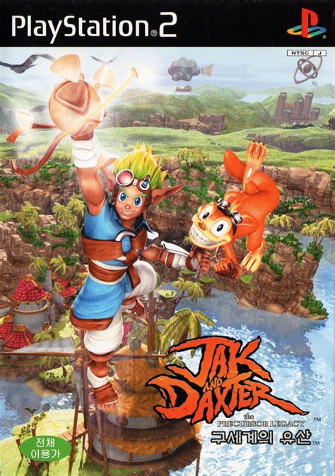 Jak And Daxter The Precursor Legacy Hd Box Shot For Playstation Vita