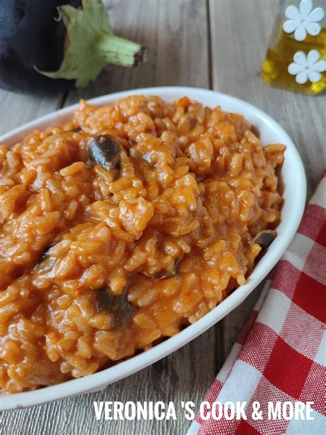 Risotto Pomodoro E Melanzane Cremoso