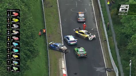 BIG CRASH BMW M4 GT3 Sheldon Van Der Linde ROWE Racing 99 ADAC 24H