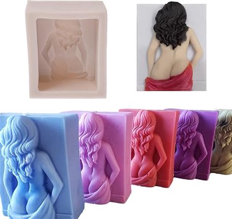 Amazon TOPYS Sexy Lady Candle Molds Naked Girl S Back Statue