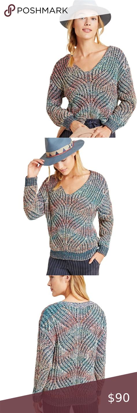 Anthropologie Chroma Sweater Knitted Sweaters Sweaters