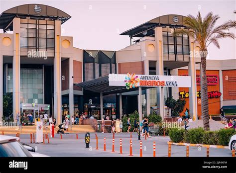 28 June 2022 Antalya Turkiye Popular Antalya Migros AVM Shopping