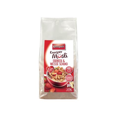 Transgourmet Österreich Knusperli Müsli Erdbeer weiße Schoko 1 5 kg