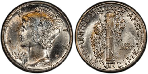 1943 Mercury Dime Value Guide