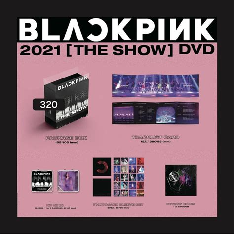 BLACKPINK 2021 The Show DVD Kit Video 小卡 周邊 代購 興趣及遊戲 收藏品及紀念品 韓流