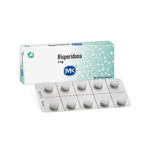 RISPERIDONA 2 MG MK CAJA X 20 TABS Farmavida Droguería Online