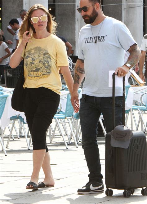 Julia Stiles and her husband Preston J. Cook - Spotted in Venice -09 | GotCeleb