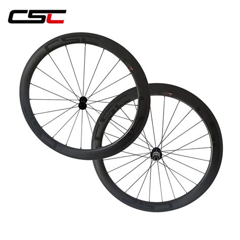 Csc Only 1500g 700c Full Carbon Road Bicycle 50mm 23 Width Clincher