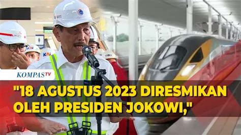 Catat 18 Agustus 2023 Kereta Cepat Jakarta Bandung Diresmikan Dan