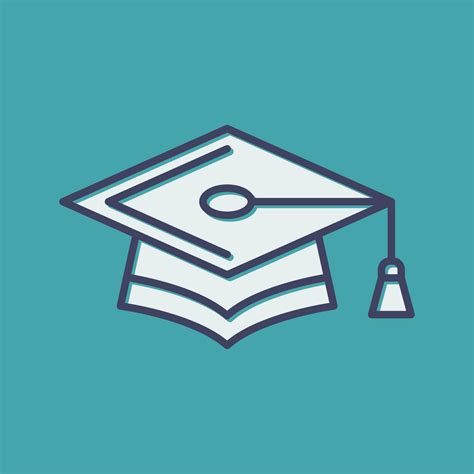 Education Cap Vector Icon 23613977 Vector Art at Vecteezy