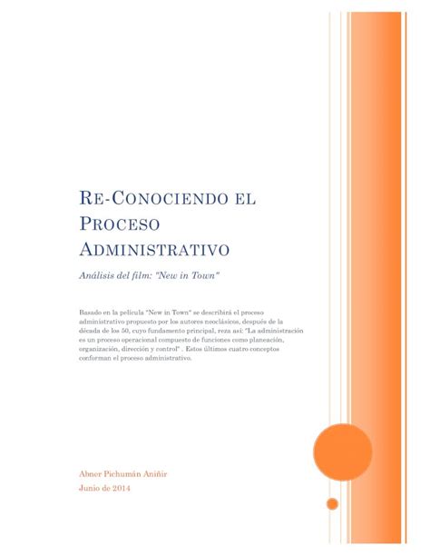 PDF Proceso administrativo caso práctico DOKUMEN TIPS