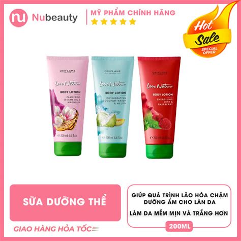 Sữa Dưỡng Thể Love Nature Body Lotion Nubeauty