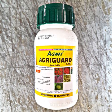 AGRIGUARD 1 8EC 250mL ABAMECTIN INSECTICIDE BY AGWAY Shopee Philippines