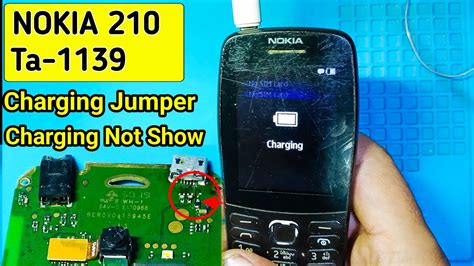 Nokia 210 Ta-1139 | Charging Jumper Ways | Nokia Ta-1139 Charging Not ...