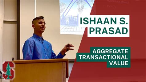 Ishaan S Prasad At Stanford University Youtube