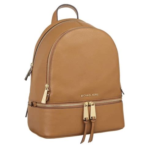 MICHAEL KORS Sac à Dos RHEA ZIP MD ACORN 203 Marron Femme Achat