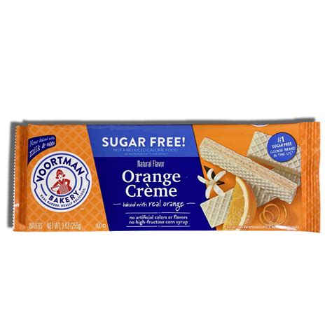 Sugar Free Wafers By Voortman 9 Ounce 6 Unique Flavors Chocolate Lemon Orange Key Lime