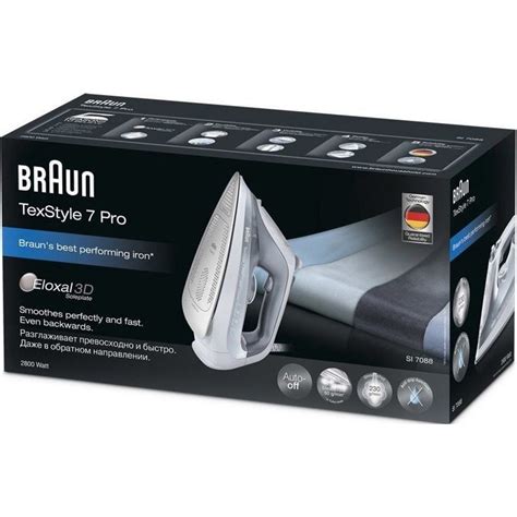 Паровой утюг Braun TexStyle 7 SI7149WB - купить в официальном магазине ...