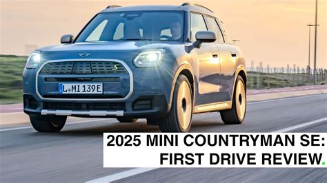 The 2025 Mini Countryman Makes The Most Sense As An EV