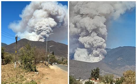 Incendio Forestal Amenaza La Sierra Norte De Oaxaca