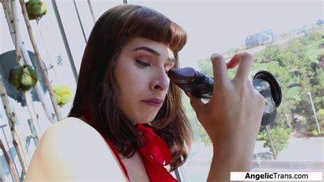 Small Tits Tgirl Alexa Scout Anal Toying