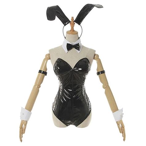 Anime Costumes Sexy Cute Bunny Girl Cosplay Jumpsuit Anime Sakurajima Hot Sex Picture