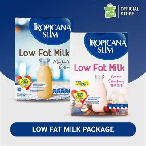 Promo Tropicana Slim Low Fat Milk Package Macchiato Korean