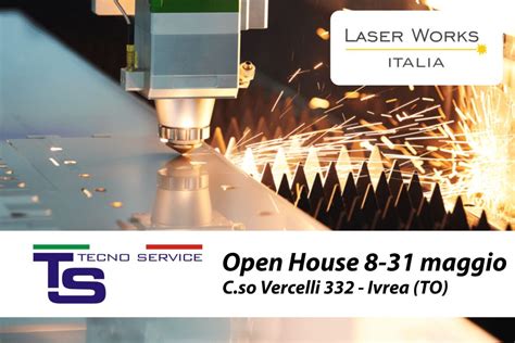 OPEN HOUSE 8 31 Maggio 2023 Taglio Laser Fibra Di Laser Works Italia