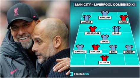 Man City Liverpool Combined Xi Haaland Salah In Szobozslai Over