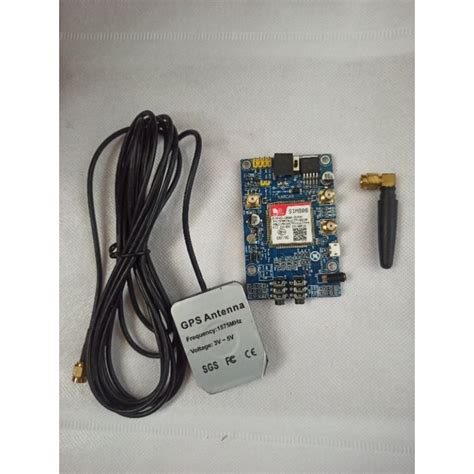 Sim Module Gsm Gprs Gps Development Board Shopee Thailand