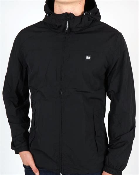 Weekend Offender Plex Windbreaker Black - 80s Casual Classics