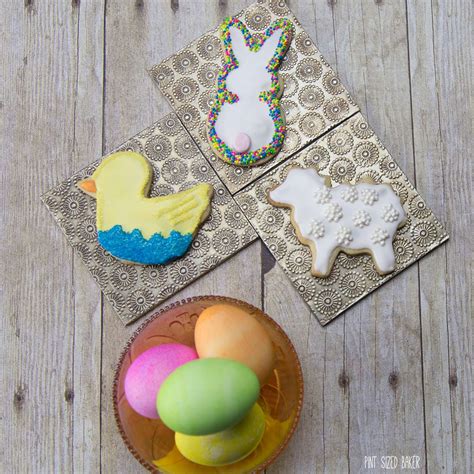 Easy Easter Sugar Cookies With Cheaters Royal Icing • Pint Sized Baker