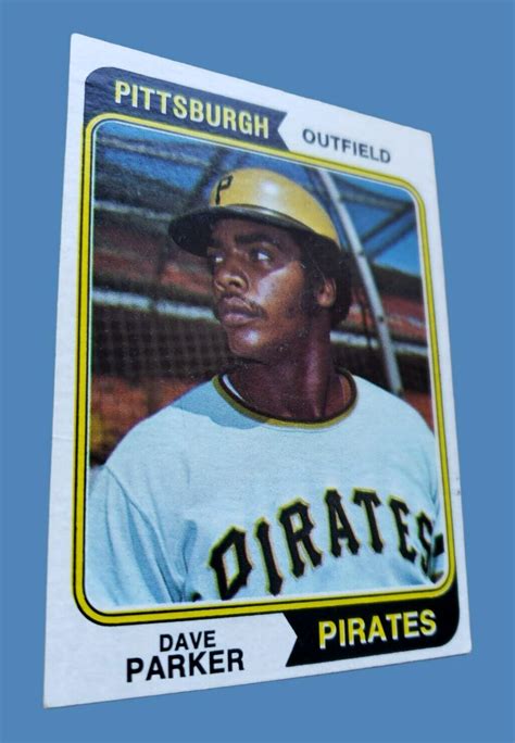 Topps Dave Parker Rookie Rc Baseball Card Pittsburgh Pirates