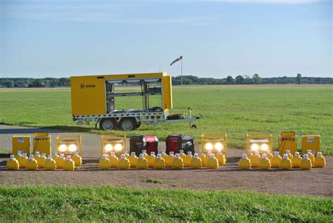 S Ga Portable Airfield Lighting Emergency Solar Lighting Approach