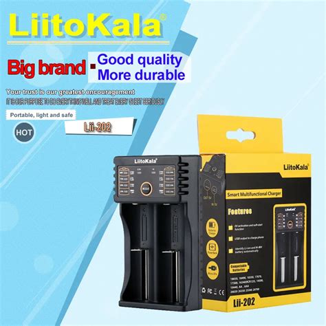 Liitokala Cargador Lii 600 Lii 500S 500 PD4 D4 402 202 300 S6 S8 M4 M4S