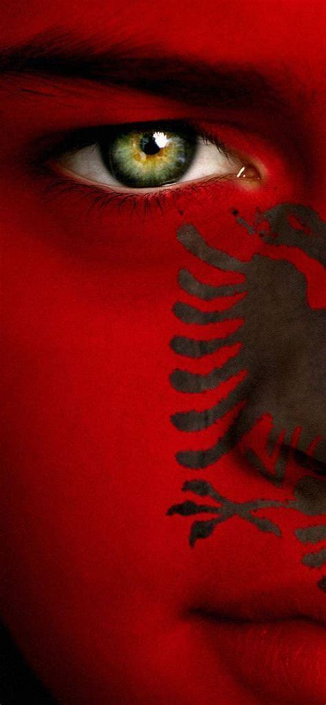 Download Albanian Eagle Flag Art 4K Wallpaper - GetWalls.io