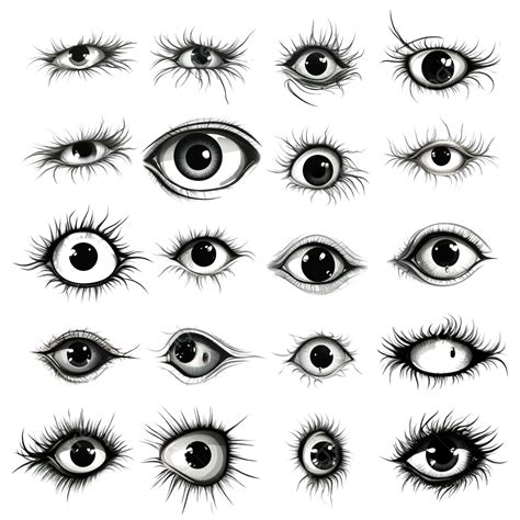 Scary Eyes PNG, Vector, PSD, and Clipart With Transparent Background ...