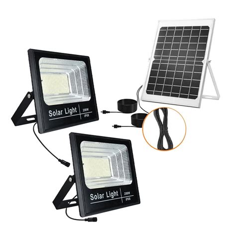 Solar Led Light Outdoor Spotlight Flood Light With Solar Panel