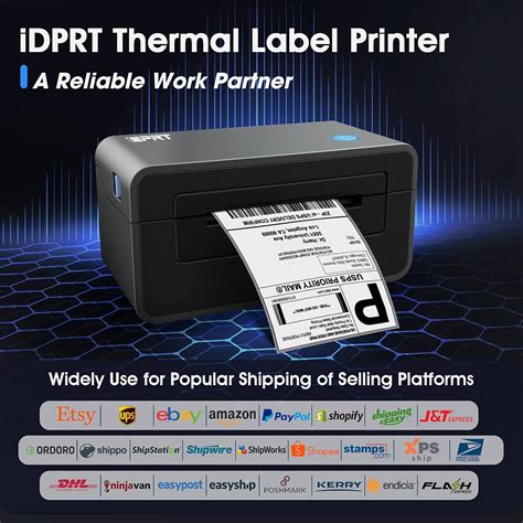 Idprt Sp Thermal Label Printer X Shipping India Ubuy