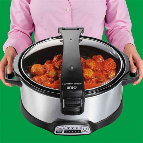 Programmable Stay Or Go Slow Cooker Quart Hamiltonbeach