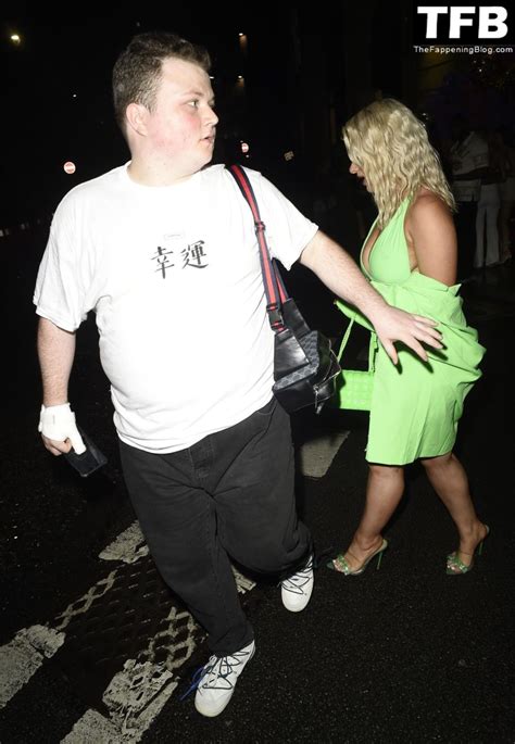 Liberty Poole Looks Hot As She Arrives At The Mars The Label Party In Manchester Photos