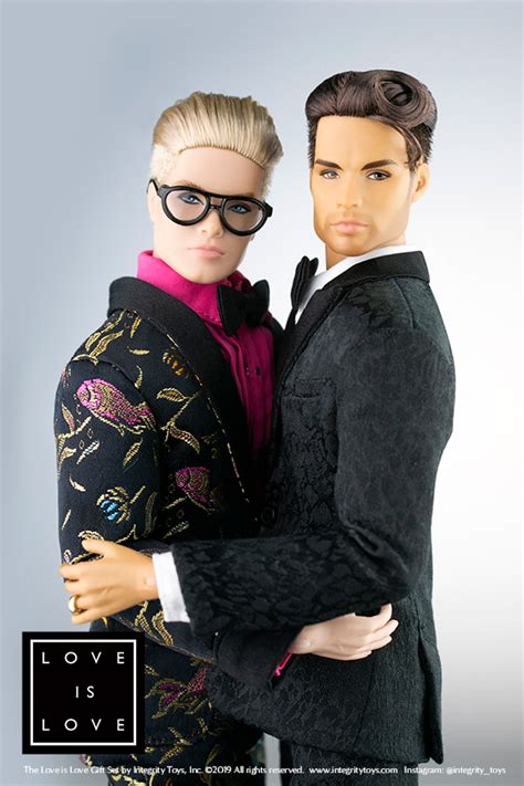 Love Is Love The First Gay Male Fashion Doll Wedding Gift Set From Integrity Toys Fashion