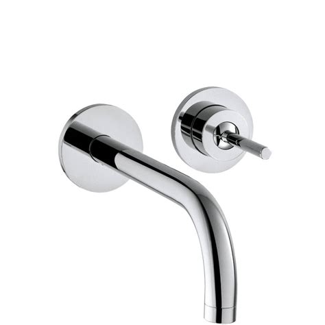 Axor Int Axor Uno Single Lever Basin Mixer For Concealed Installation Wall Mounted With Spout