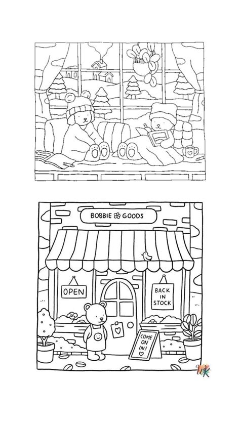 Desenhos Bobbie Goods Preto E Branco