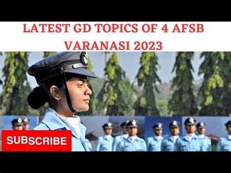 LATEST GD TOPICS OF 4 AFSB VARANASI SSB AFSB SSB SUCCESS YouTube