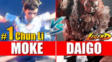 Sf Moke Chun Li Vs Daigo Akuma Street Fighter Youtube