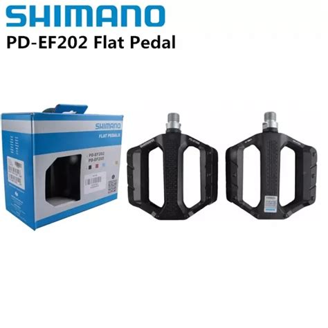 Shimano Pd Ef102 Ef202 Pedal Mtb Flat Pedal Casual Riding Mountain Bike