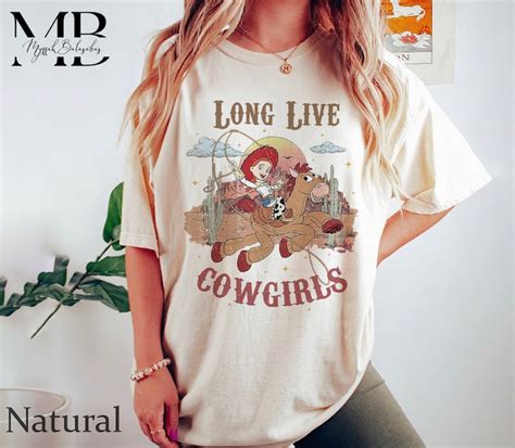 Disney Pixar Toy Story Jessie Long Live Cowgirls Shirt Toy Story Shirt